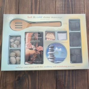 Hot & Cold Stone Massage Book & Kit